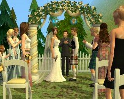 sims:wedding